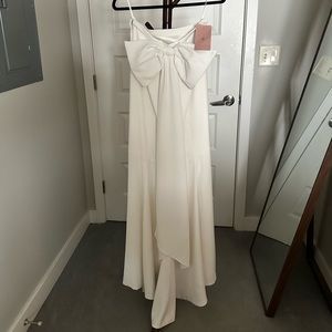 *NWT* BHLDN Amy Kuschel Wedding Skirt with large detachable bow!